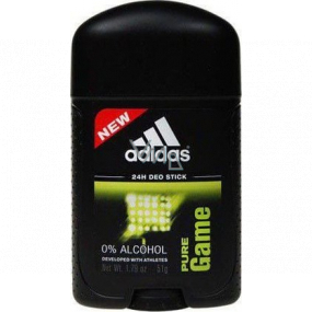 Adidas Pure Game Antitranspirant Stick Deo-Stick für Männer 51 g