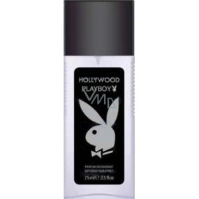 Playboy Hollywood parfümiertes Deo-Glas für Männer 75 ml