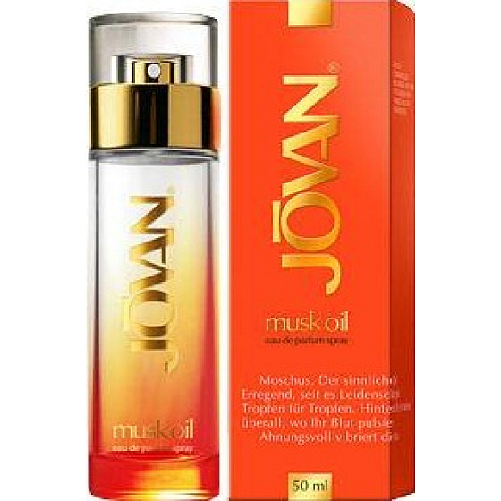 Jovan Musk Oil parfümiertes Wasser für Frauen 50 ml