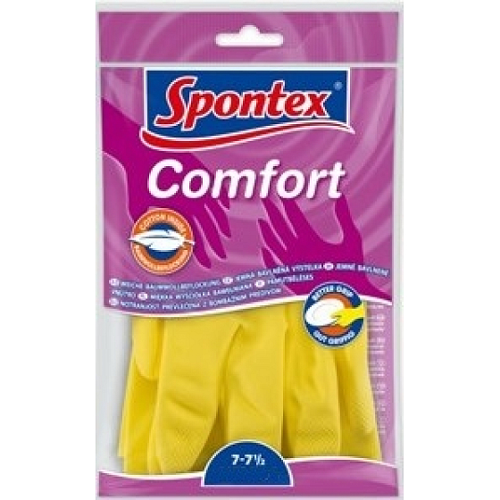 Spontex Comfort Gummihandschuhe Größe S.