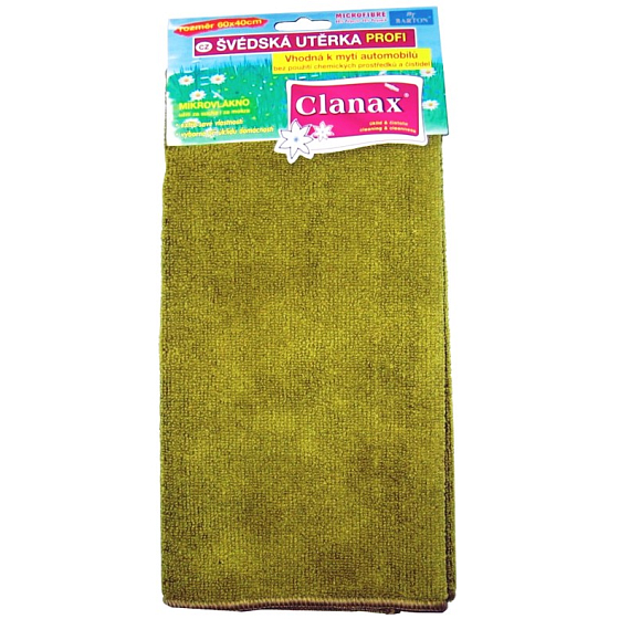 Clanax Profi Big schwedisches Mikrofasertuch 60 x 40 cm, 280 g, 1 Stück