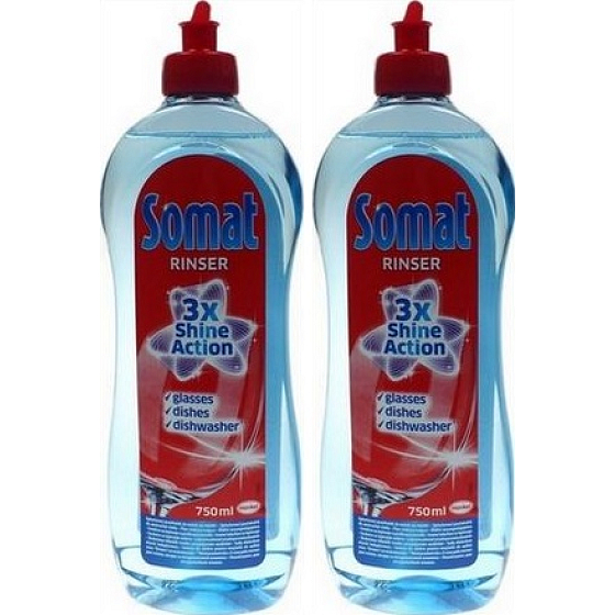 Somat Rinser 3x Shine Action 2 x 750 ml Geschirrspülmittel