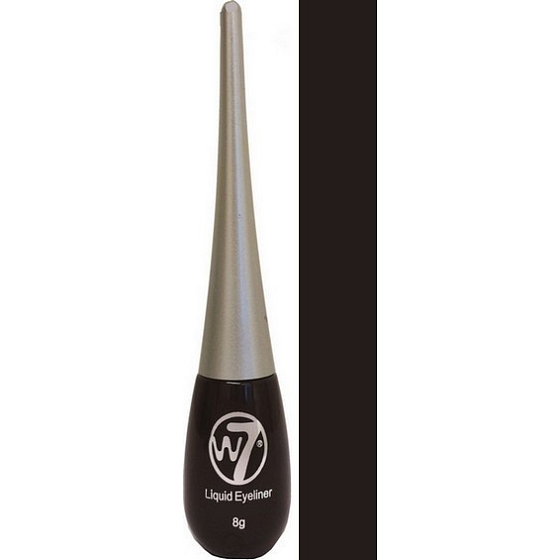 W7 Liquid Eyeliner Flüssiger Eyeliner Ultra Black 8 g