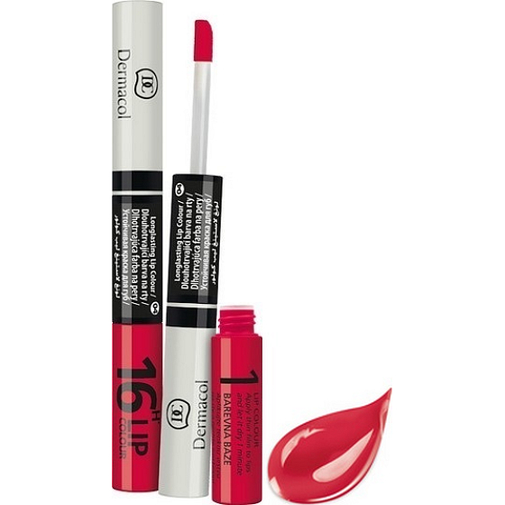 Dermacol 16H Lip Colour langanhaltende Lippenfarbe 04 3 ml und 4,1 ml