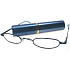 Berkeley Cleopatra Lesebrille +2,0 blau in einer Hülle von 1 Stück M160