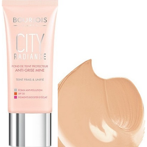 Bourjois City Radiance Foundation LSF30 Schminke 02 Vanille 30 ml