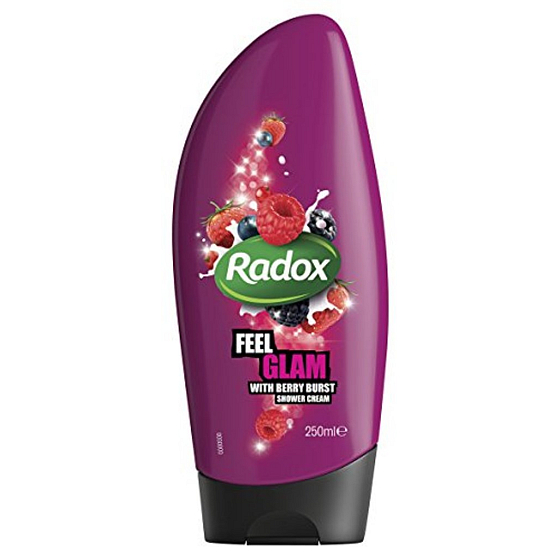 Radox Feel Glam mit Berry Burst Duschgel 250 ml