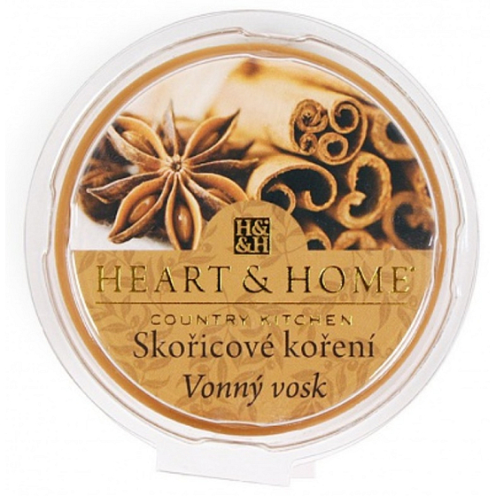Heart & Home Zimtgewürz Soja natürliches Duftwachs 27 g