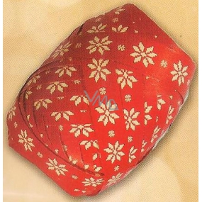 Nekupto Ball Luxury rot mit weißen Flocken 1 cm x 10 m