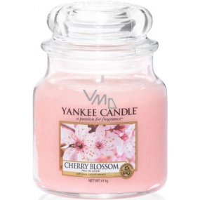 Yankee Candle Cherry Blossom Klassisches mittleres Glas 411 g