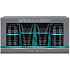 Baylis & Harding Men Flüssigseife aus Bernstein und Sandelholz für Körper und Haar 100 ml + Gesichtsreinigungsgel 100 ml + Aftershave 50 ml + Duschgel 50 ml, Kosmetikset für Männer