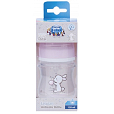 Canpol Babies Little Cutie Weithalsflasche pink / blau für Kinder ab 0 Monaten 120 ml 1 Stück