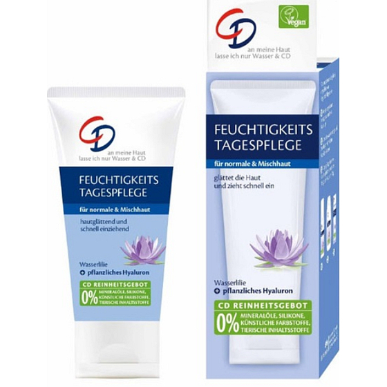 CD Wasserlilie - Feuchtigkeitscreme für Seerosen mit Hyaluronsäure 50 ml