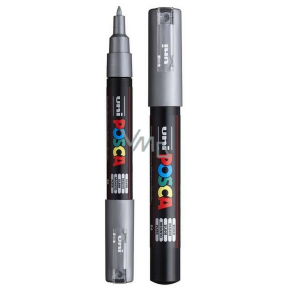 Posca Universeller Acrylmarker 0,7 - 1 mm Silber PC-1M