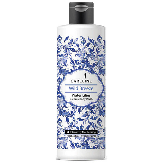 Careline Wild Breeze - Frische Brise cremiges Duschgel 525 ml