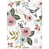 Albi Tagebuch wöchentlich 18 Monate 2021 - 2022 Blumen mit Vogel 12,5 cm x 17 cm x 1,3 cm