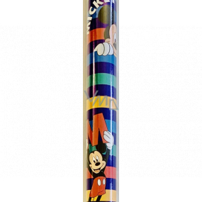 Zöwie Geschenkpapier 70 x 200 cm Disney Farbstreifen - Mickey Mouse