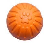 B&F Schaumstoff Interaktiver Ball für Hunde klein orange 7 cm