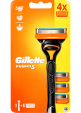 Gillette Fusion5 Rasierer + Ersatzköpfe 4 Stück, für Männer