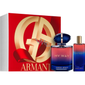 Giorgio Armani My Way Le Parfum Parfüm Nachfüllbarer Flakon 90 ml + Eau de Parfum 15 ml, Geschenkset für Frauen
