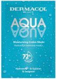 Dermacol Aqua Feuchtigkeitsspendende Creme-Maske 2 x 8 ml