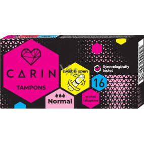 Carin Normal Damenbinden, 16 Stück Carin Normal Damenbinden, 16 Stück