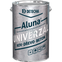 Detecha Aluna Farbe auf Metall, Beton, Holz mit Aluminiumgehalt, silber, 4 kg