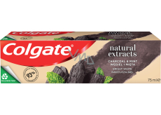 Colgate Zahnpasta Natural Extracts Charcoal, 75 ml
