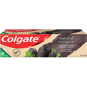 Colgate Zahnpasta Natural Extracts Charcoal, 75 ml