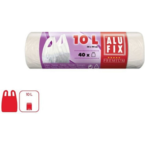 Alufix Müllbeutel mit Griffen 10 l (40 Stk.)