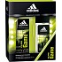 Adidas Pure Game parfümiertes Deodorantglas für Männer 75 ml + Duschgel 250 ml, Kosmetikset