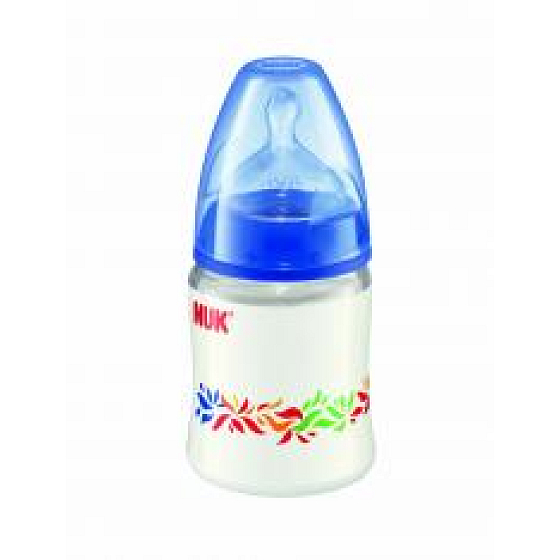Nuk Bottle Kunststoff Sauger Silikon Größe M = Milch 150 ml