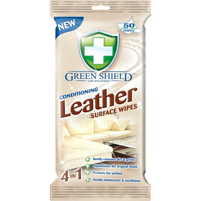 Green Shield Reinigungstücher für Leder und Kunstleder, 50 Stk. Green Shield Reinigungstücher für Leder und Kunstleder, 50 Stk.