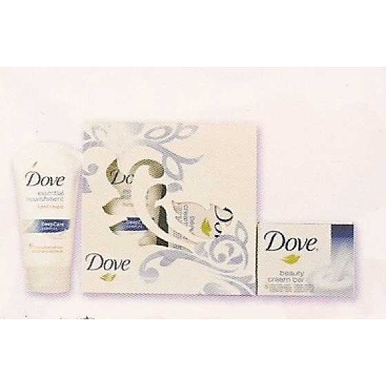 Dove Original Cremetablette 100 g + pflegende Handcreme 75 ml, Kosmetikset