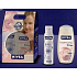 Nivea Harmony Time Duschgel 250 ml + Antitranspirant Spray 250 ml, Kosmetikset für Frauen