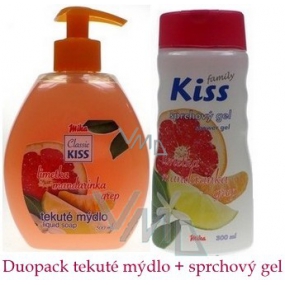 Mika Kiss Family Lime Flüssigseife 0,5 l Lime Duschgel 0,3 l Mika Kiss Family Lime Flüssigseife 0,5 l Lime Duschgel 0,3 l