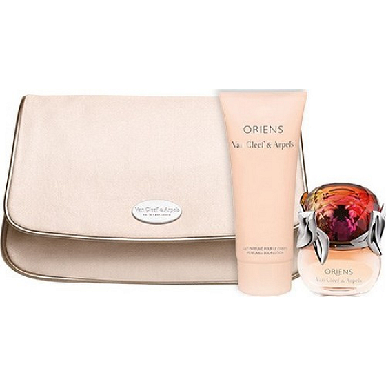 Van Cleef & Arpels Oriens parfümiertes Wasser für Frauen 50 ml + Körperlotion 100 ml + Beutel, Geschenkset