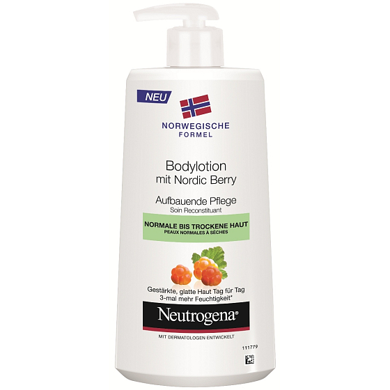 Neutrogena Nordic Berry pflegende Körperlotion für trockene Haut 400 ml
