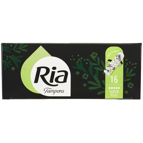 Ria Super Plus Damen Tampons 16 Stück