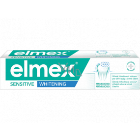 Elmex Sensitive Whitening Zahnpasta mit Whitening-Effekten 75 ml