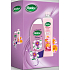 Radox Radiant Duschgel 250 ml + Feuchtigkeitsbad Badeschaum 500 ml, Kosmetikset