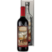 Böhmen Geschenke Merlot Jagdwein Viel Glück bei der Jagd auf roten Geschenkwein 750 ml