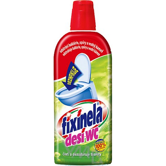 Fixinela Desi WC flüssiger Reiniger reinigt und desodoriert Toiletten 500 ml