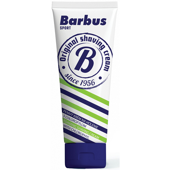 Barbus Sport Rasierschaum mit Chlorophyll Tube 75 g