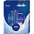 Nivea Body Milk Nourishing Körperlotion 250 ml + Antitranspirant Spray Protect & Care 150 ml + Creme 30 ml, Kosmetikset