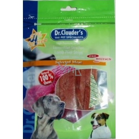 DR. Clauders Lammgetrocknetes Klebeband Nahrungsergänzungsmittel für Hunde 80 g 10 Stück