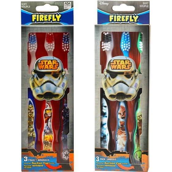 Disney Star Wars Soft Zahnbürste für Kinder 3 Stück
