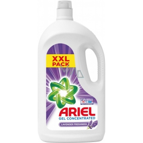 Ariel Lavender Frische flüssiges Waschgel für fleckenfreie Wäsche 70 Dosen 3,85 l