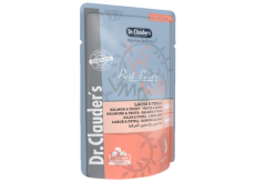 Dr. Clauders Lachs und Forelle in Gelee Alleinfuttermittel für Katzen Pouch 100 g