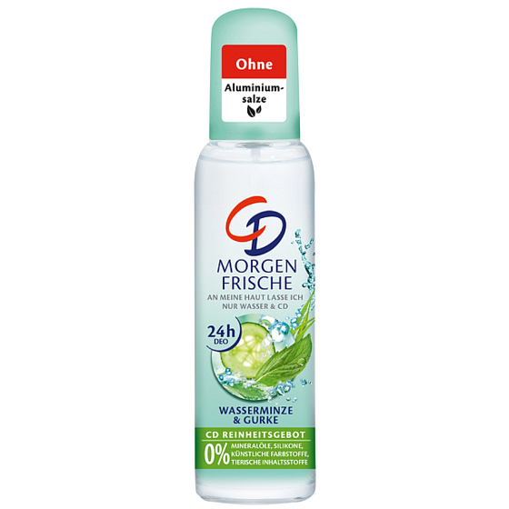 CD Gurke und Minze Körperdeodorant Antitranspirant für Frauen 75 ml